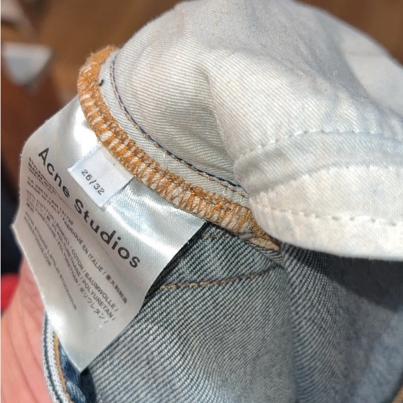 Acne studios jeans size 26x24 preppy core luxury academia trendy - Picture 4 of 5